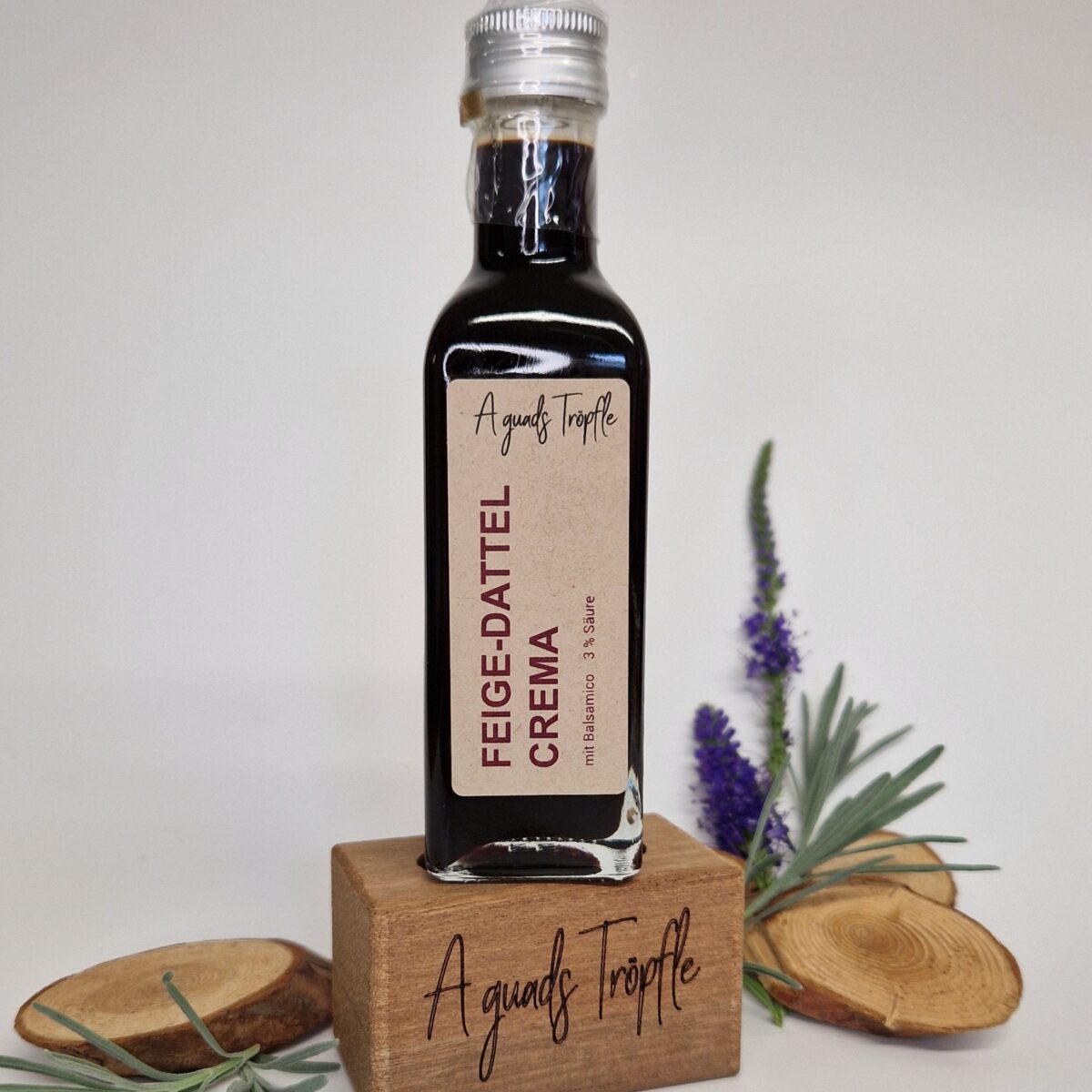 Feige Dattel Crema mit Balsamico – Bild 1