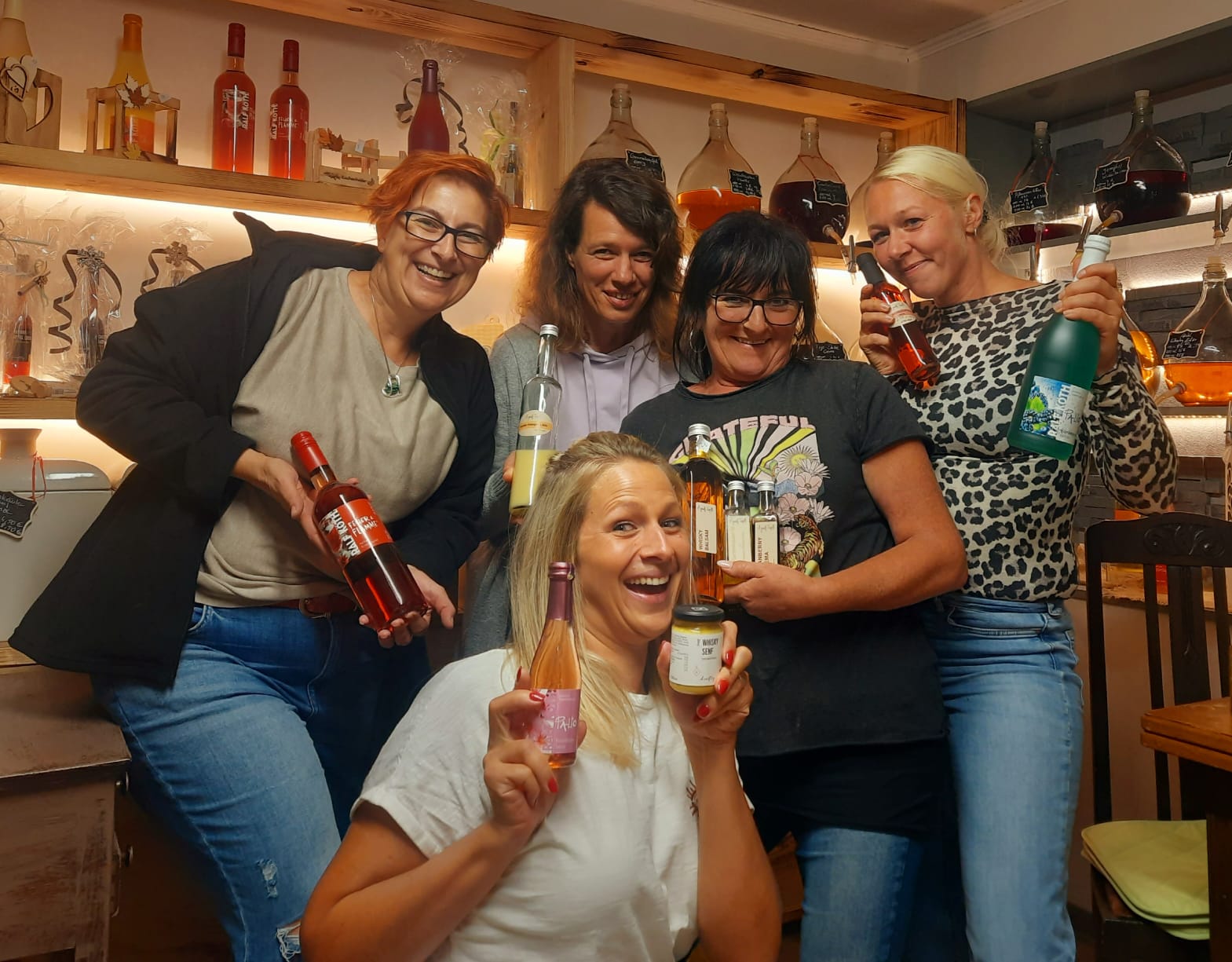 A guads Tröpfle Essig Öl Likör